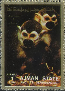 Ajman - 1972 - Fauna Aerea - 1R