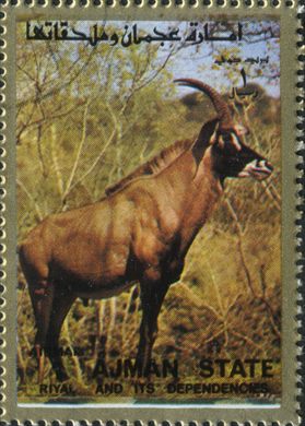 Ajman - 1972 - Fauna Aerea - 1R