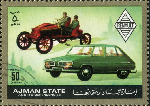 Ajman - 1972 - Automoveis - Renault - 50Dh