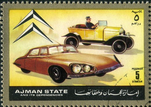 Ajman - 1972 - Automoveis - Citroen - 5Dh