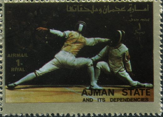 Ajman - 1972 - Munique - Esgrima - 1R