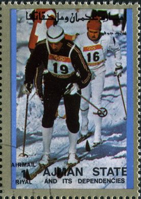 Ajman - 1972 - Sapporo - Esqui Cross Country - 1R