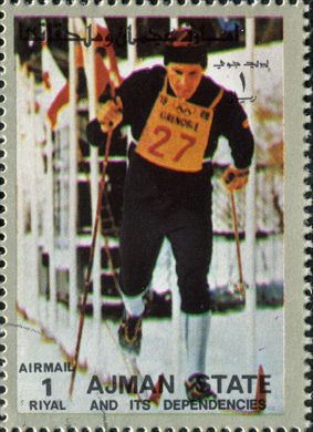 Ajman - 1972 - Sapporo - Esqui de Fundo - 1R