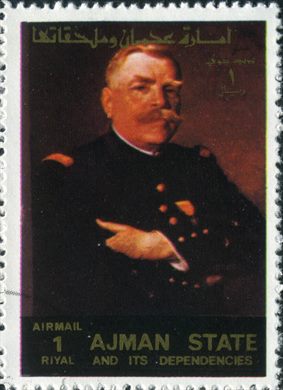 Ajman - 1972 - Personalidades Politicas - General Frances - 1R