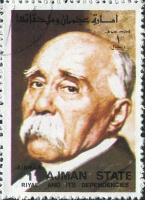 Ajman - 1972 - Personalidades Politicas - Clemenceau - 1R