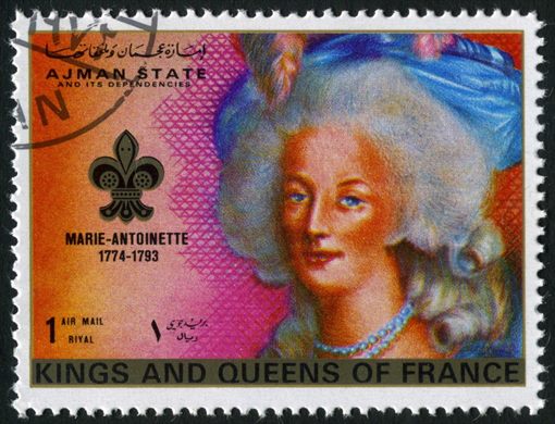 Ajman - 1972 - Reis e Rainhas de Franca - Maria Antonieta - 1R