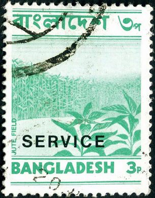 Bangladesh - 1973 - Oficial - Campo de Juta - 3Paisa