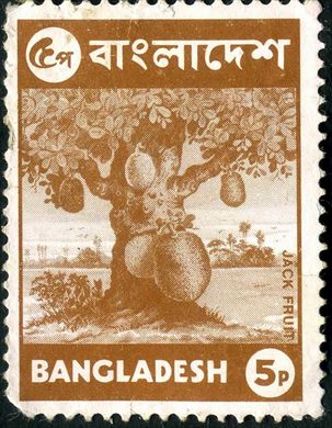 Bangladesh - 1973 - Definitivos - Jaqueira Castanha - 5Paisa