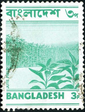 Bangladesh - 1973 - Imagens do Bangladesh - Campo de Juta - 3P