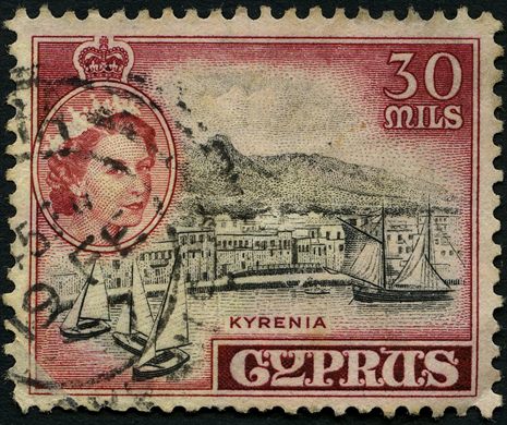 Chipre (Colonia britanica) - 1955 - Definitivos Isabel II - 30M