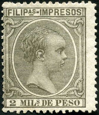 Filipinas (Colonia espanhola) - 1894 - Filipas Impresos Pelon Oliva - 2MP
