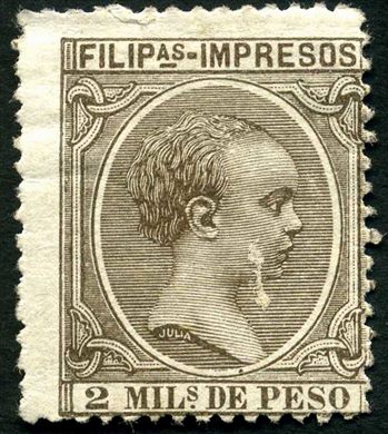 Filipinas (Colonia espanhola) - 1894 - Filipas Impresos Pelon Oliva - 2MP