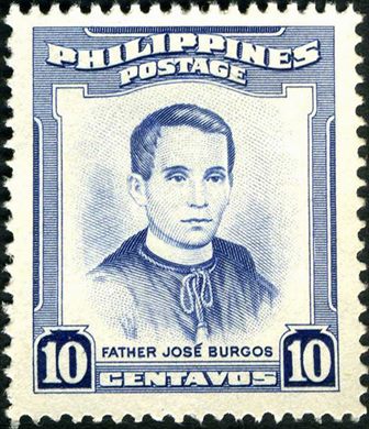 Filipinas - 1952 - Herois Padre Jose Burgos - 10C