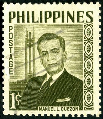 Filipinas - 1959 - Definitivo Manuel L Quezon Oliva - 1C
