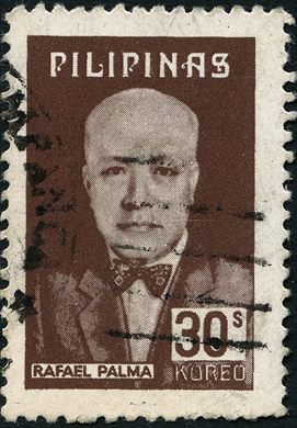 Filipinas - 1962 - Famosos Filipinos - Rafael Palma - 30S