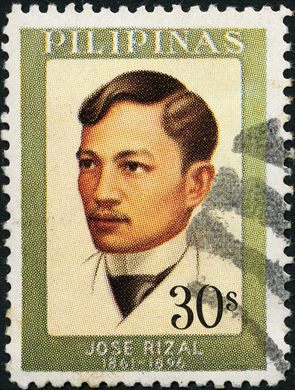 Filipinas - 1962 - Famosos Filipinos - Jose Rizal - 30S