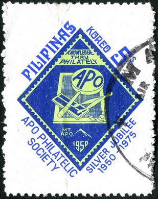 Filipinas - 1975 - APO Philatelic Society Jubileu de Prata - 65C