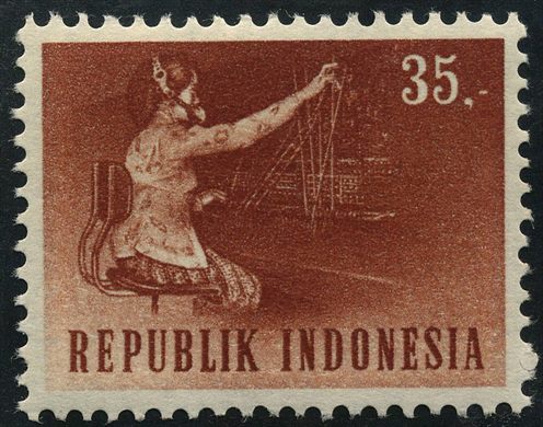 Indonesia - 1964 - Trabalhadores Soldador - 35R