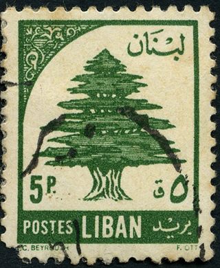 Libano - 1955 - Cedro - 5P