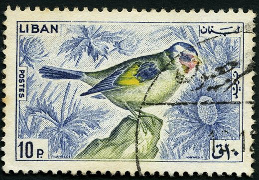 Libano - 1965 - Aves - Monvoisin - 10Pia
