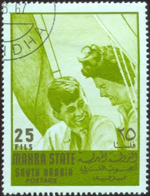 Mahra - 1967 - Kennedy JFK com Caroline - 25Fils
