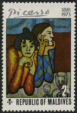 Maldivas - 1974 - Picasso - 2L