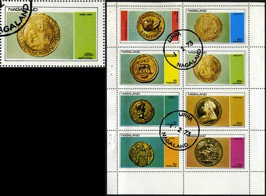 Nagaland - 1973 - Moedas - Conjunto