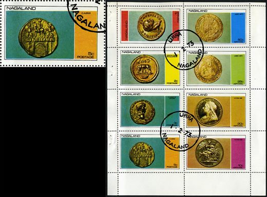Nagaland - 1973 - Moedas - Conjunto