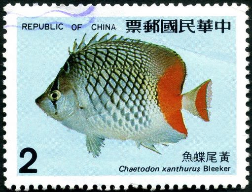 Taiwan - 1986 - Peixes Tropicais - 2D