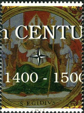 Turquemenistao (Vinhetas) - 1999 - Millennium Seculo XV S Egidius - Sem Valor