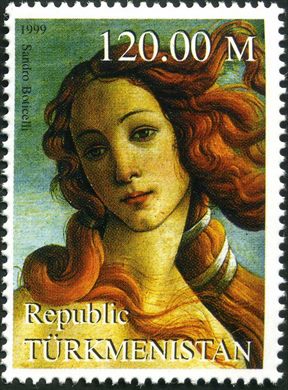 Turquemenistao - 1999 - Millennium - Sandro Botticelli - 120M