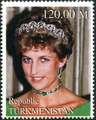 Turquemenistao - 2000 - Princesa Diana - 120M
