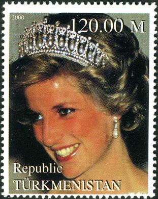 Turquemenistao - 2000 - Princesa Diana - 120M
