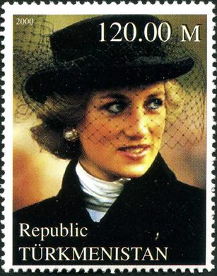 Turquemenistao - 2000 - Princesa Diana - 120M