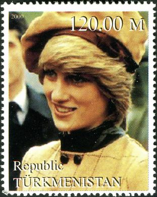 Turquemenistao - 2000 - Princesa Diana - 120M