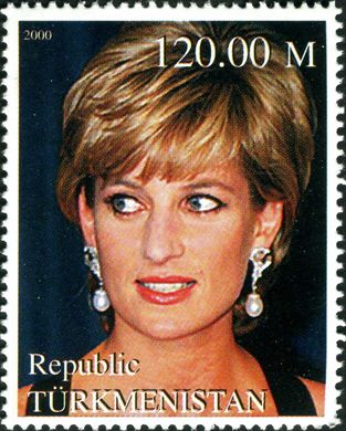Turquemenistao - 2000 - Princesa Diana - 120M