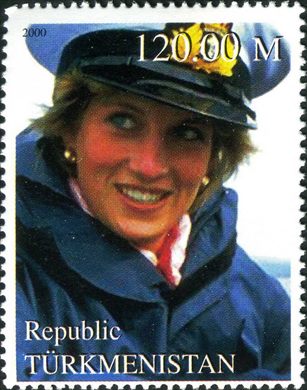 Turquemenistao - 2000 - Princesa Diana - 120M