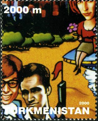 Turquemenistao - 2000 - Pop Art - 2000M