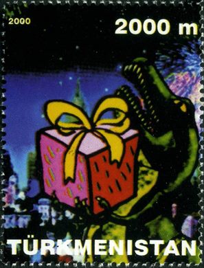Turquemenistao - 2000 - Pop Art Prenda - 2000M