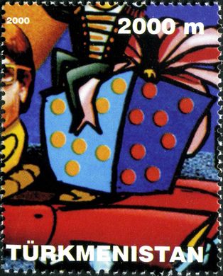 Turquemenistao - 2000 - Pop Art Prendas - 2000M