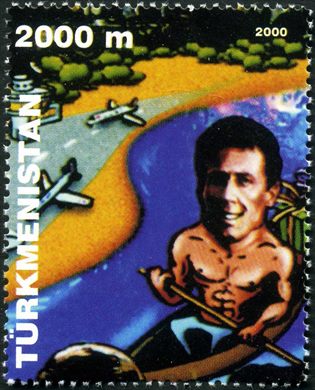 Turquemenistao - 2000 - Pop Art Aviao - 2000M