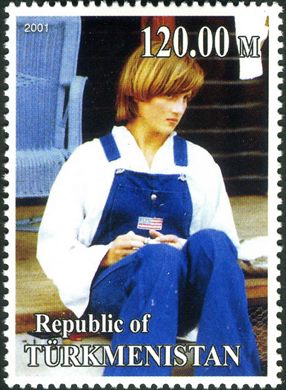 Turquemenistao - 2001 - Principe William - 120M