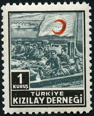 Turquia (Kizilay Dernegi) - Sem Data - Hospital Militar - 1Kurus