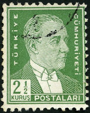 Turquia - 1942 - Ataturk - 2.5Krs