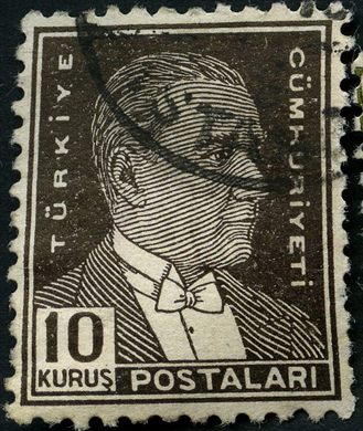 Turquia - 1942 - Ataturk - 10Krs
