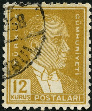 Turquia - 1942 - Ataturk - 12Krs