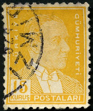 Turquia - 1942 - Ataturk - 15Krs