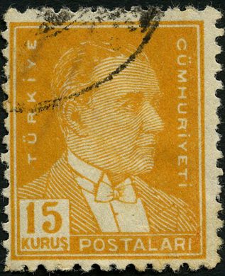 Turquia - 1942 - Ataturk - 15Krs