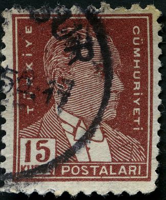 Turquia - 1942 - Ataturk - 15Krs