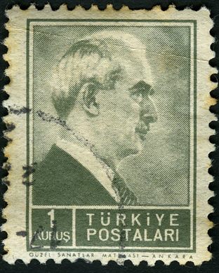 Turquia - 1942 - Ismet Inonu Guzel Sanatlar - 1Krs